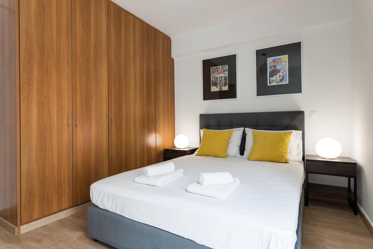 Stunning Flat With Lovely Terrace & Parking Garage アテネ エクステリア 写真